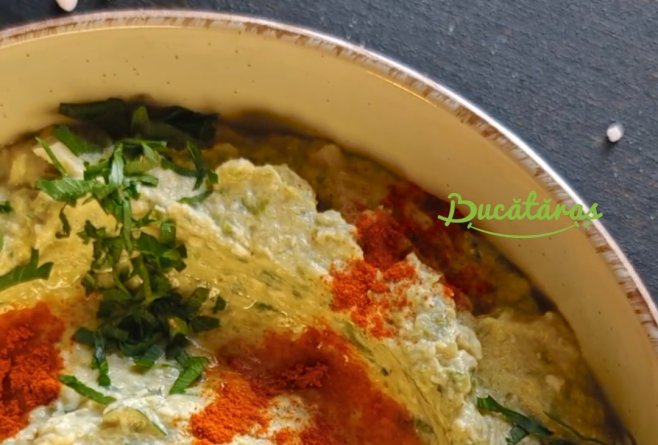 Baba Ganoush cu dovlecei - Ușor, rapid și delicios