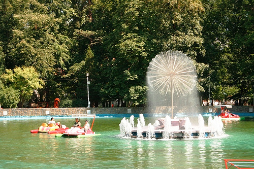 Parcul Zavoi din Ramnicul Valcea