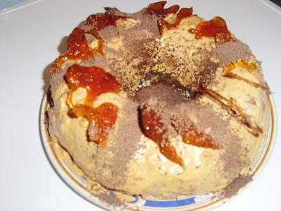 Tort de pandispan cu crema de ness