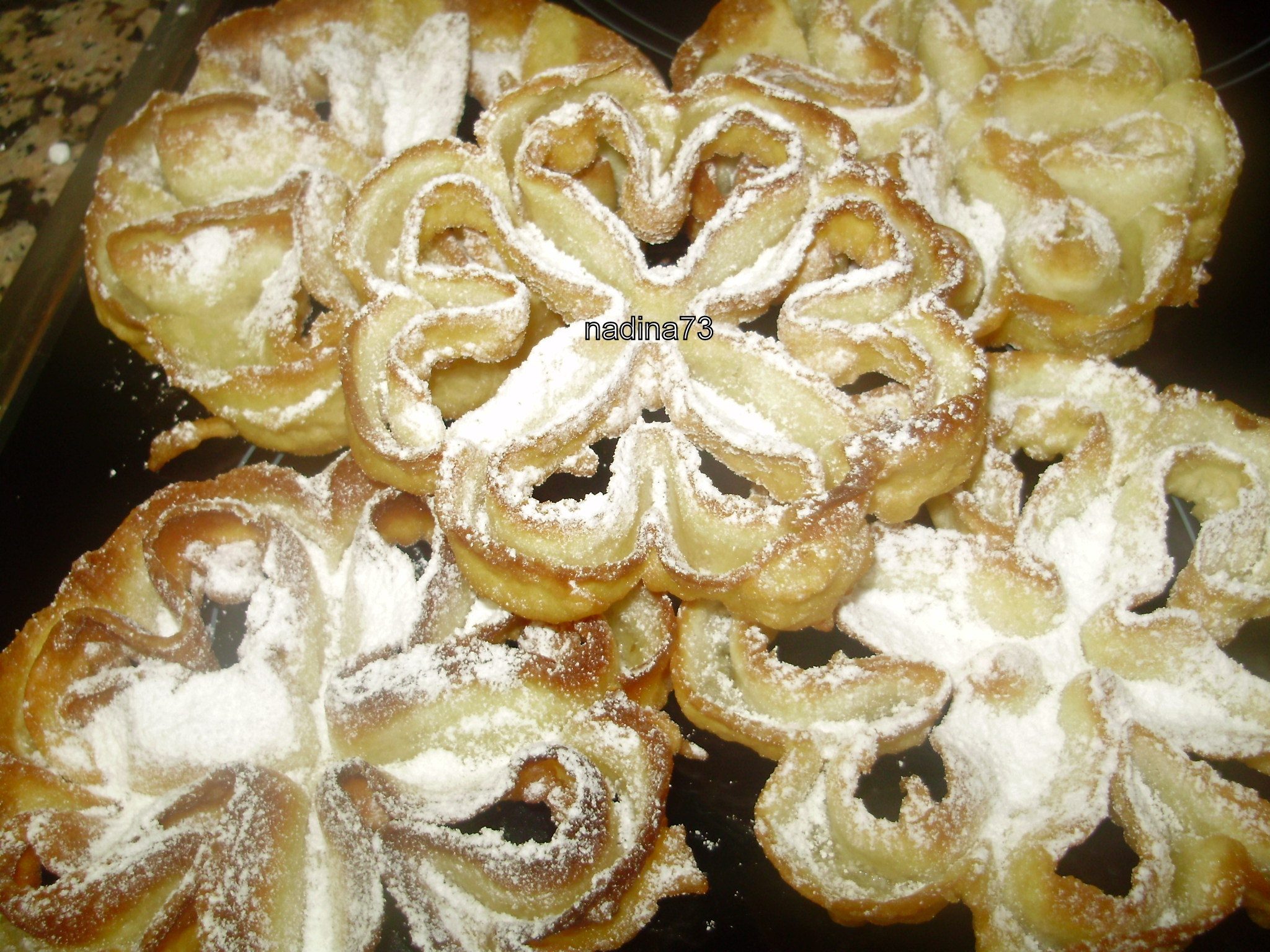 Buñuelos al estilo antigos(inimoare cu zahar)