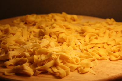 Tagliatelle facute in casa