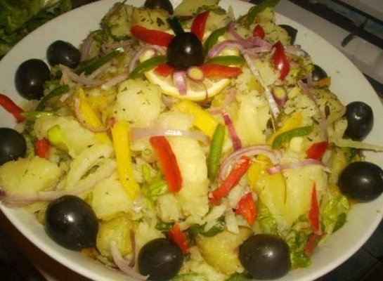 Salata Orientala de post reteta traditionala romaneasca