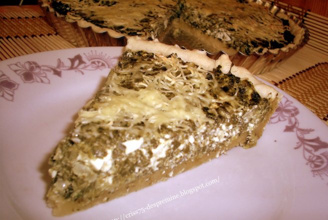 Tarta cu spanac si feta