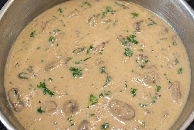 Champignonsoße(sos de Champignon)