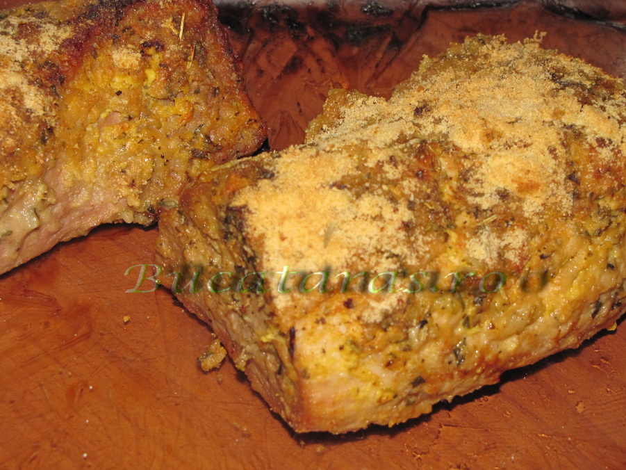 Muschiulet de vitel in crusta aromata