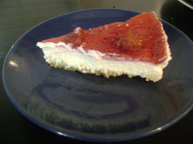 Cheesecake cu zmeura