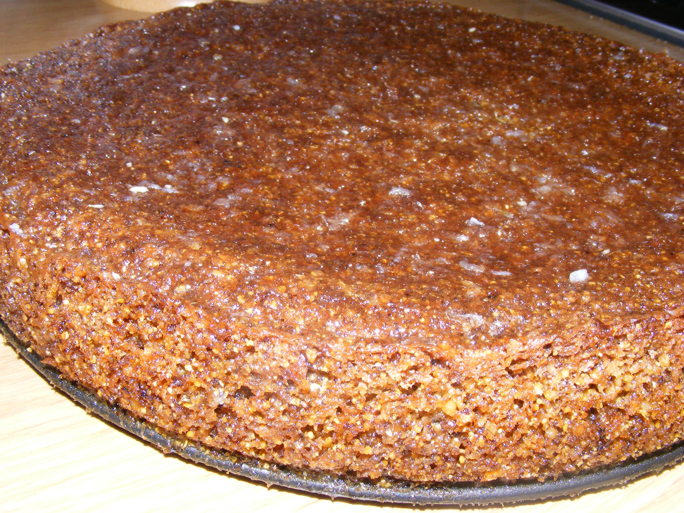 Lemon polenta cake