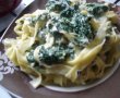 Tagliatelle con Panna e Spinaci-1