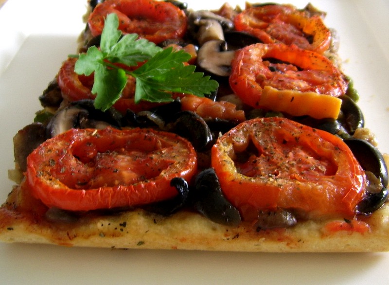 Pizza vegetariana