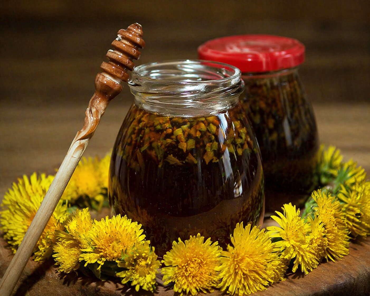 Miere din flori de papadie