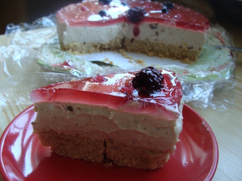 No-Bake Berry Cheesecake