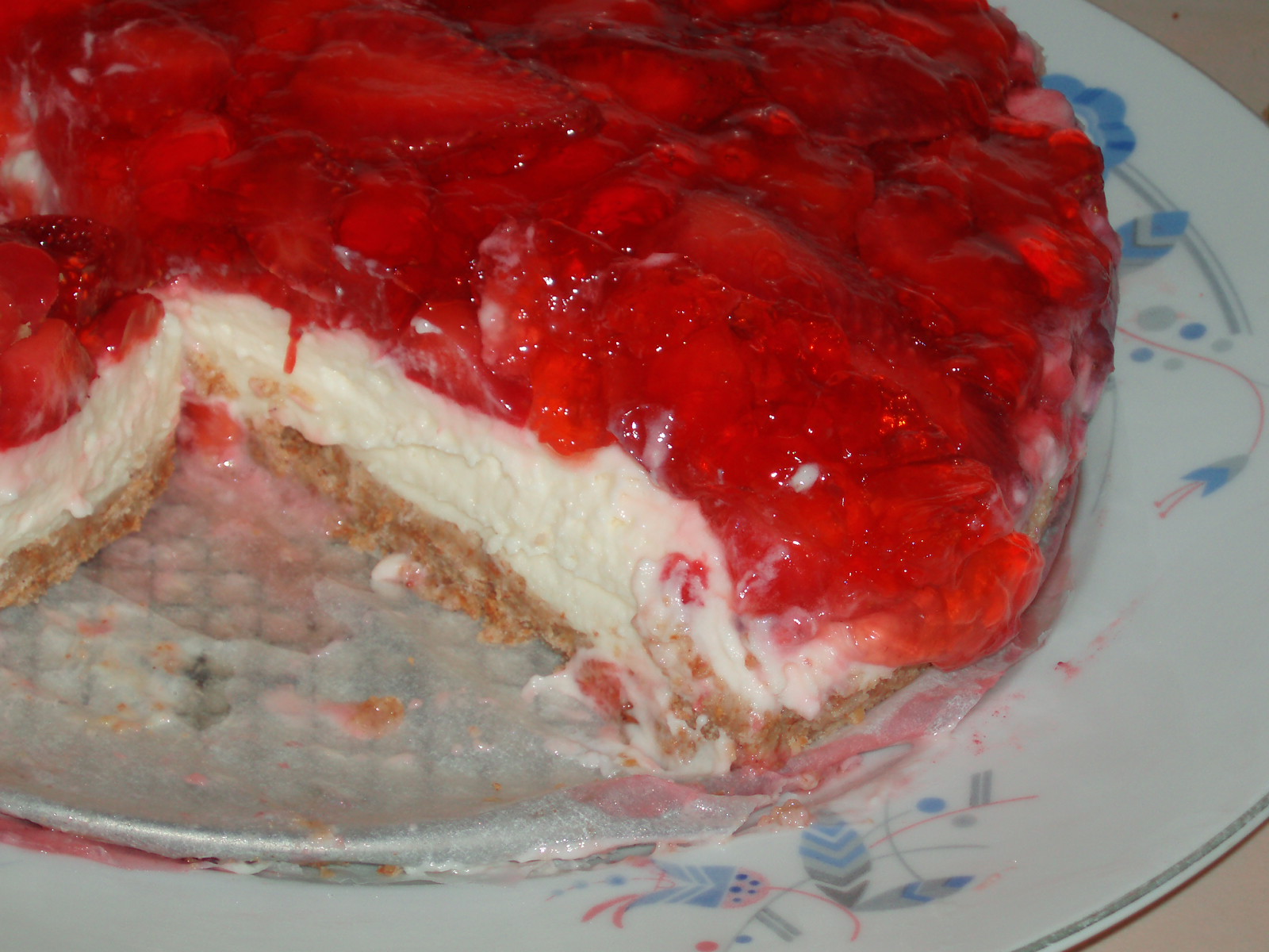 Strawberry Cheese Pie