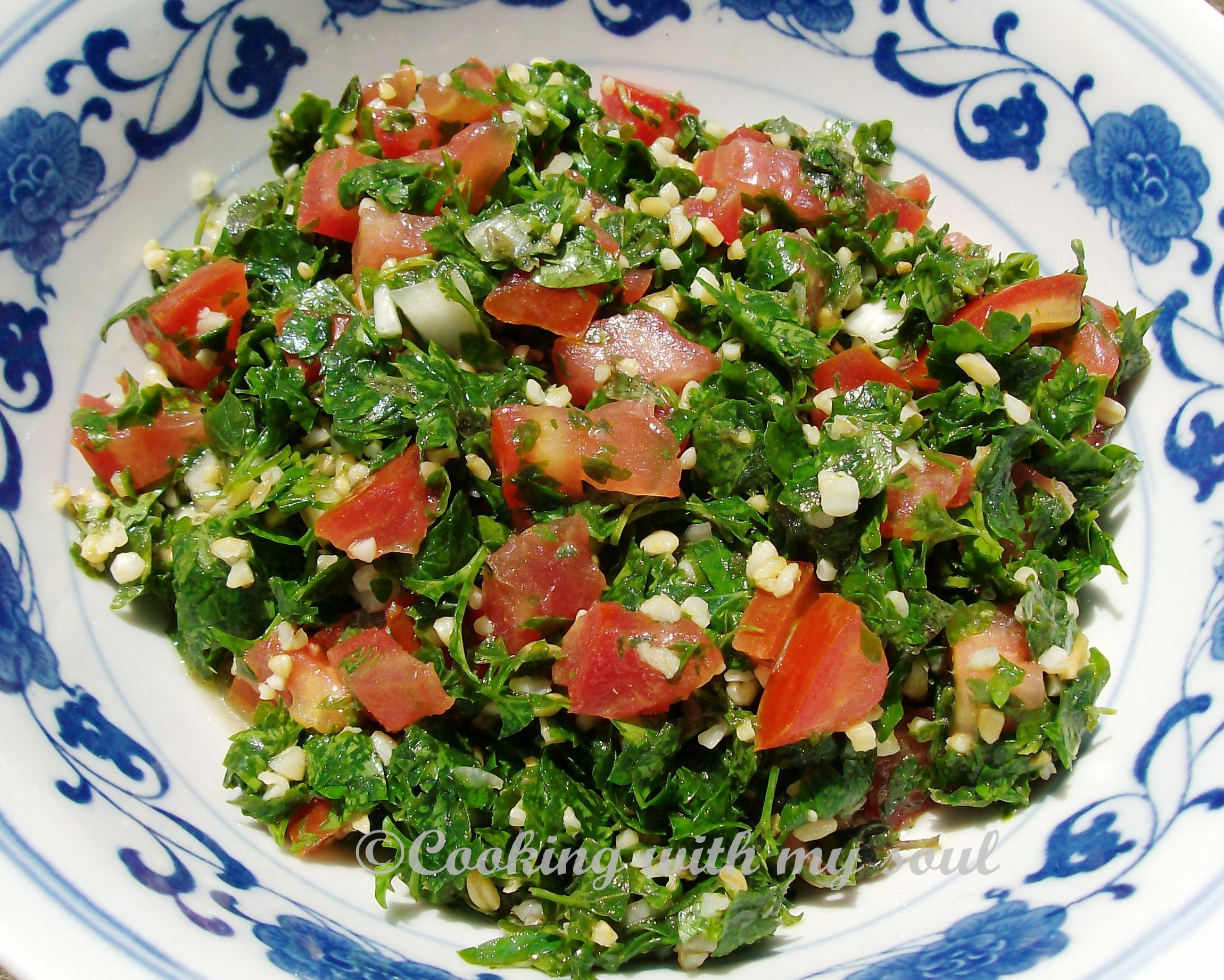 Salata cu patrunjel - Tabouleh