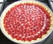 Tarta cu visine si crema frangipane-2