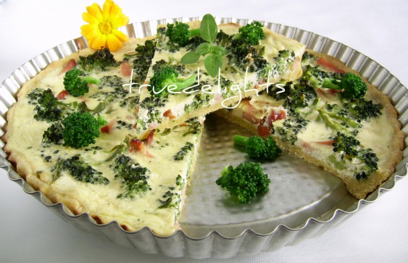 Quiche cu broccoli