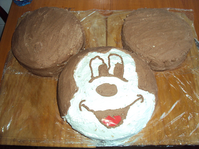 Tort aniversar Mickey Mousse