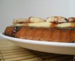 Tarta cu banane si budinca de vanilie-5