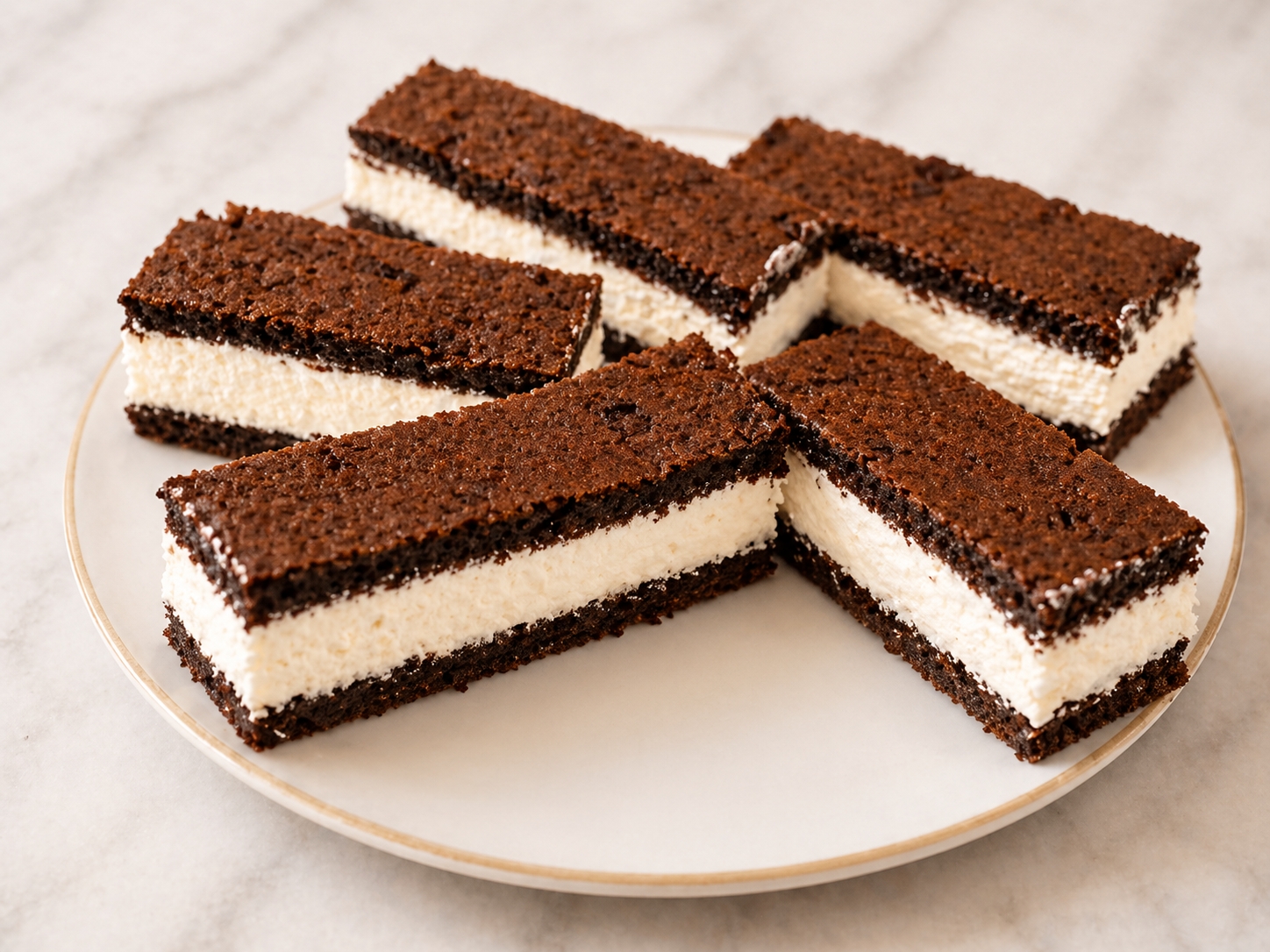 Prajitura Milch Schnitte (Felie de lapte)