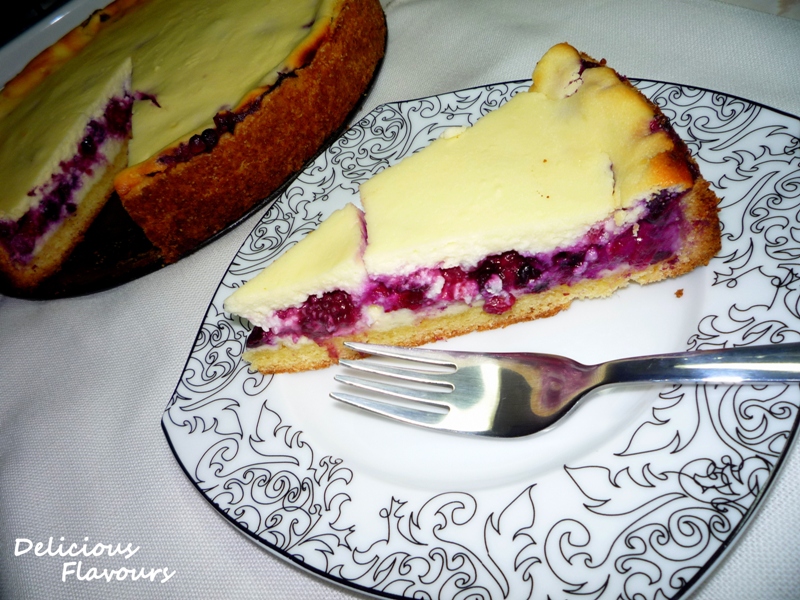 Cheesecake cu fructe de padure