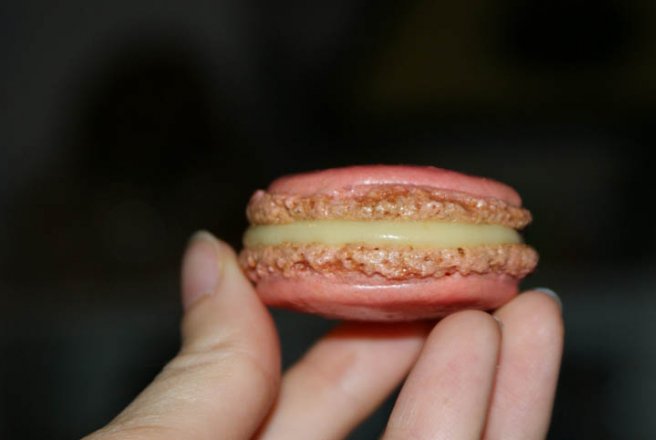 Macaron cu crema de portocale