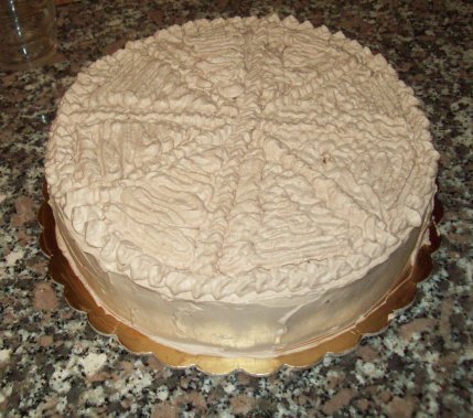 Tort cu crema ganache