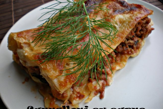 Cannelloni cu carne