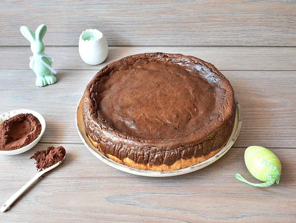 Pasca cu branza si ciocolata