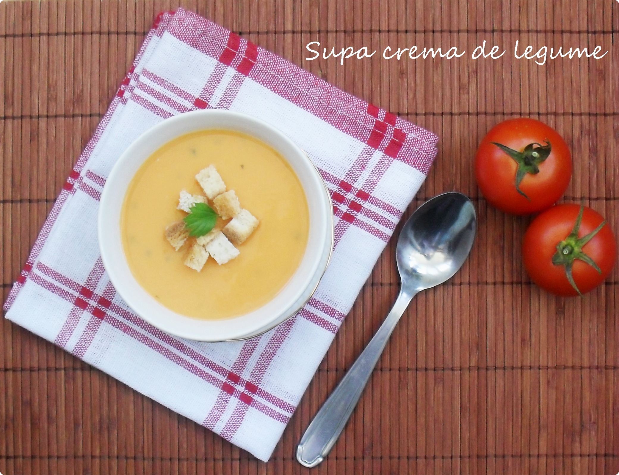 Supa crema de legume