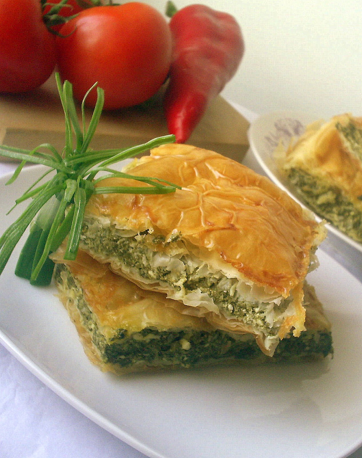 Spanakopita (Placinta cu spanac)