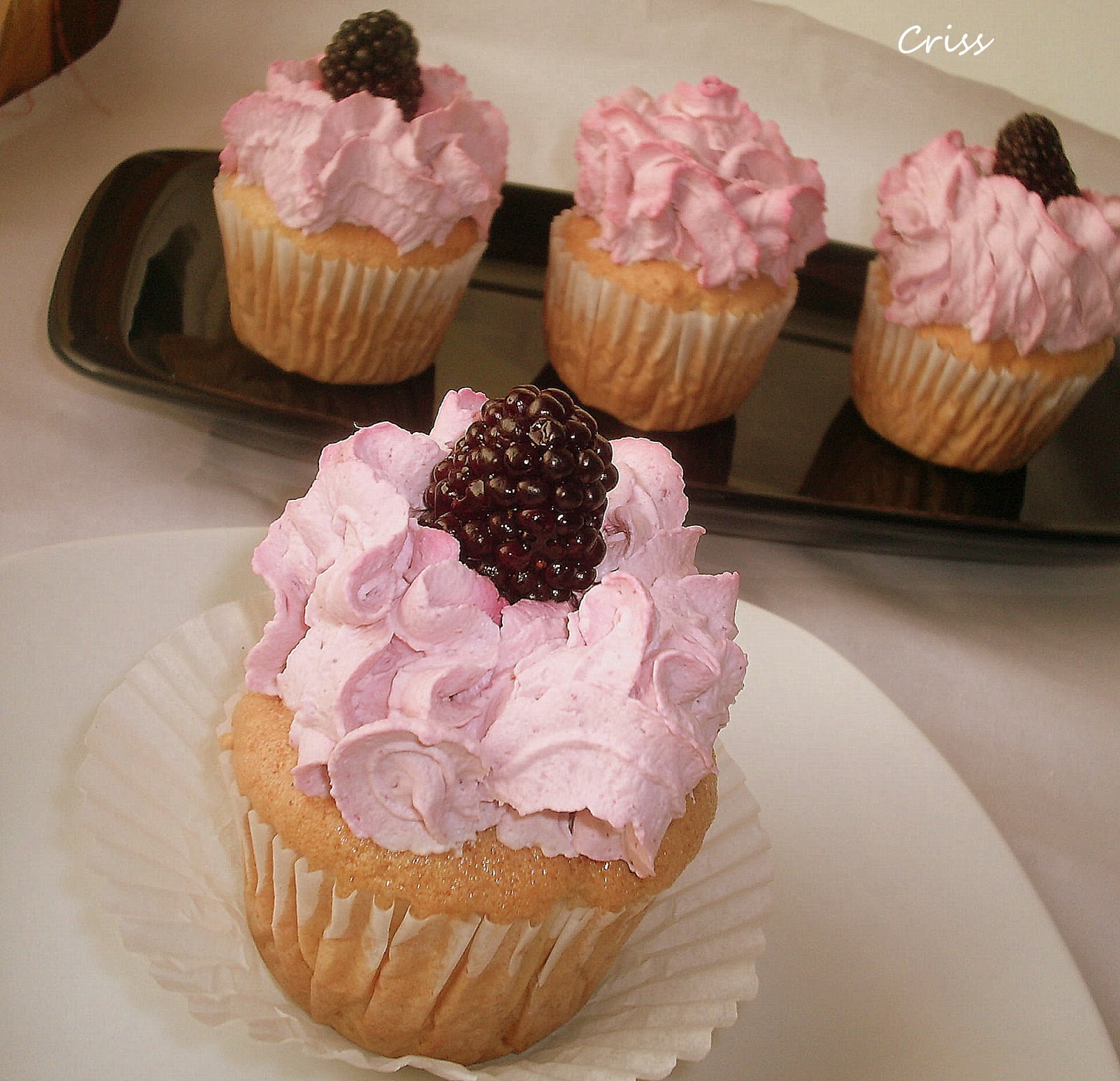 Pink cupcakes