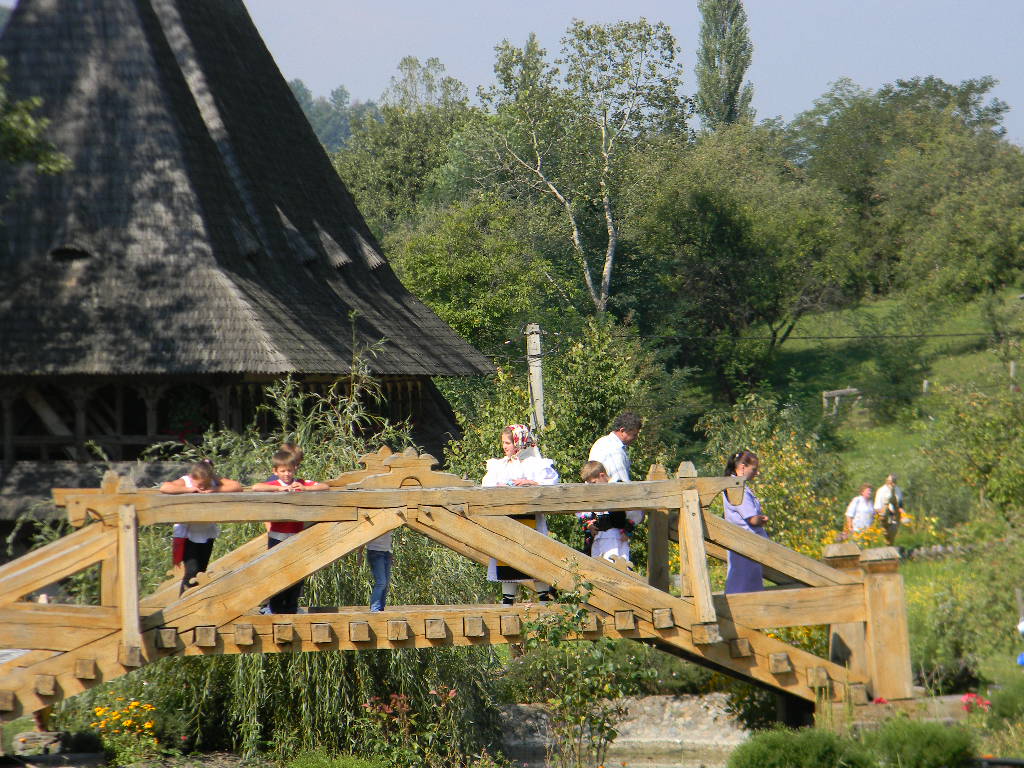 Maramures plai cu flori  - Manastirea Barsana