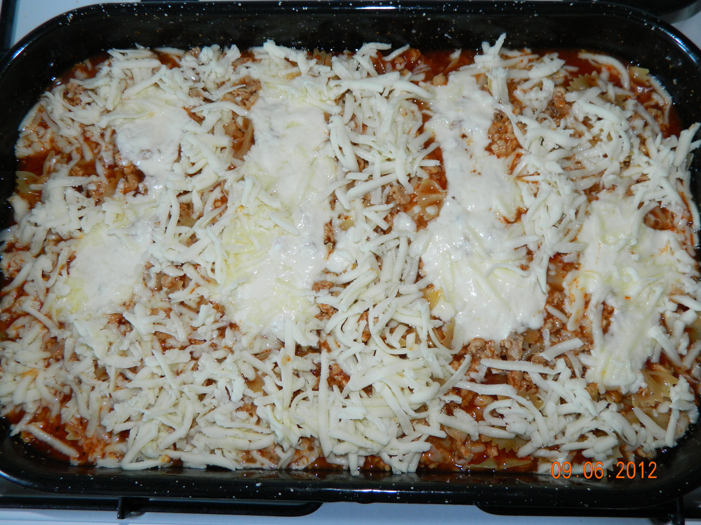 Farfalle a la bolognese