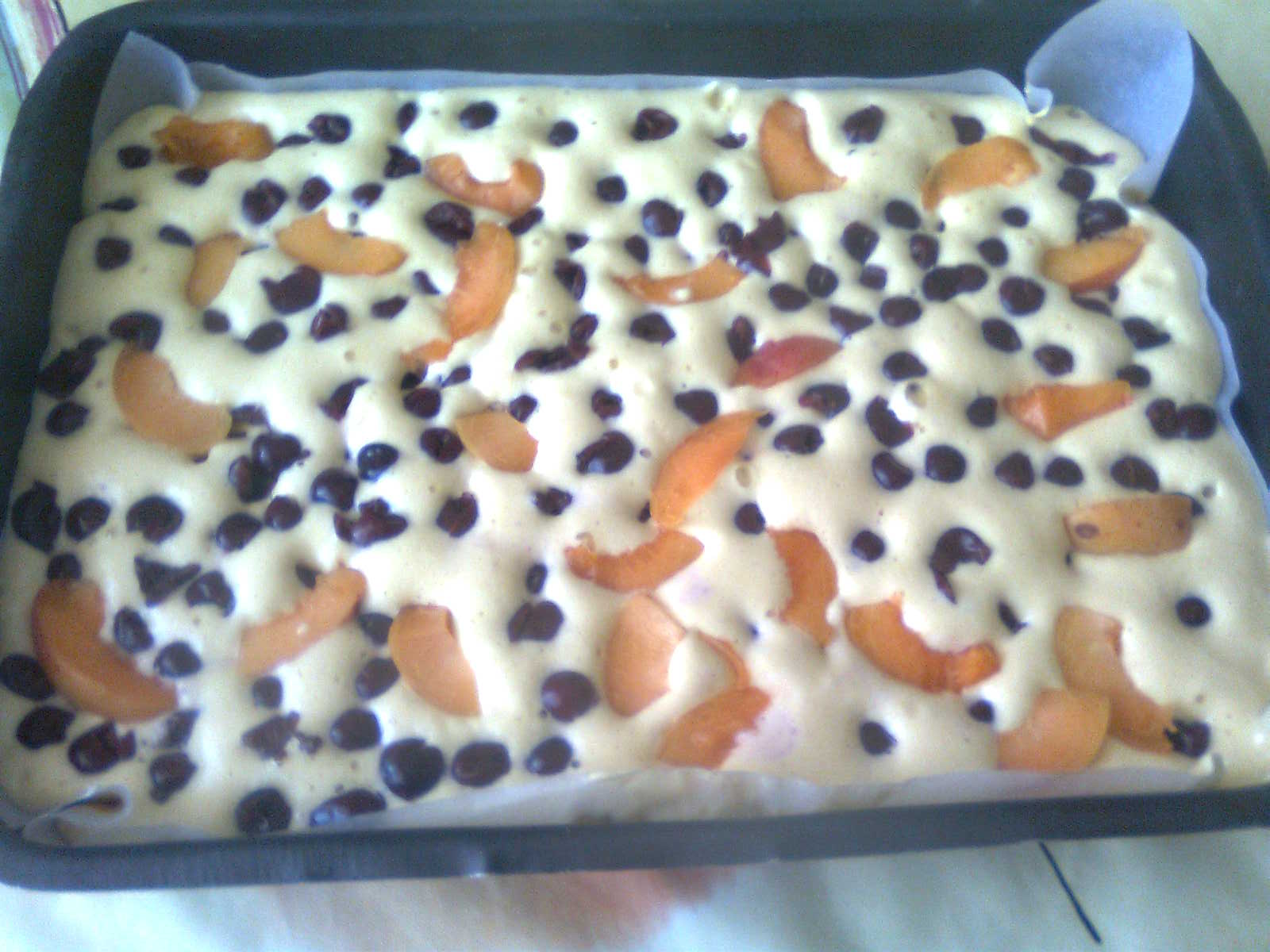 Pandispan cu fructe