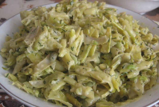 Salata de fasole verde cu maioneza