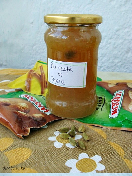 Dulceata din coaja de pepene verde