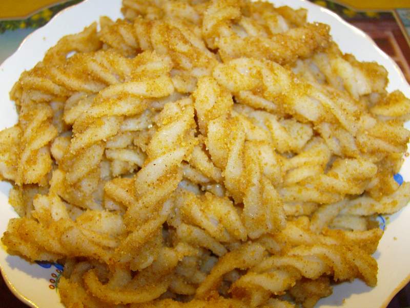 Fusilli cu pesmet