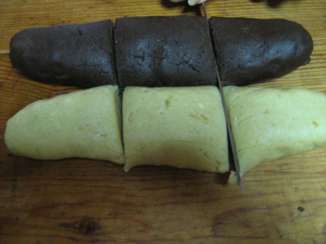 Biscuiti marmorati