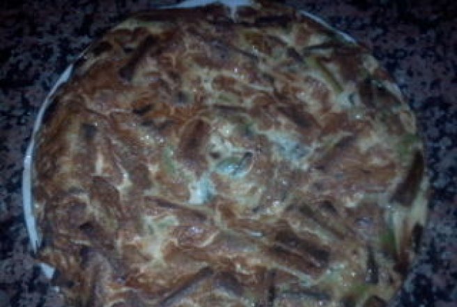 Tortilla de Ajos Tiernos (Placinta de usturoi verde )