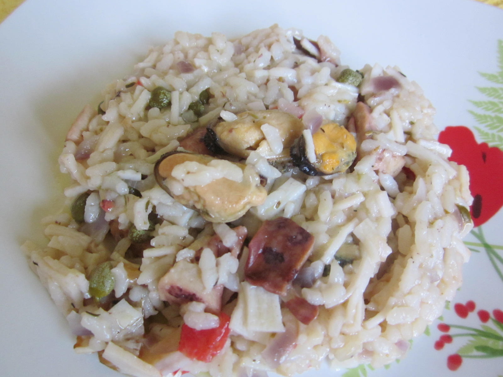 Risotto cu fructe de mare