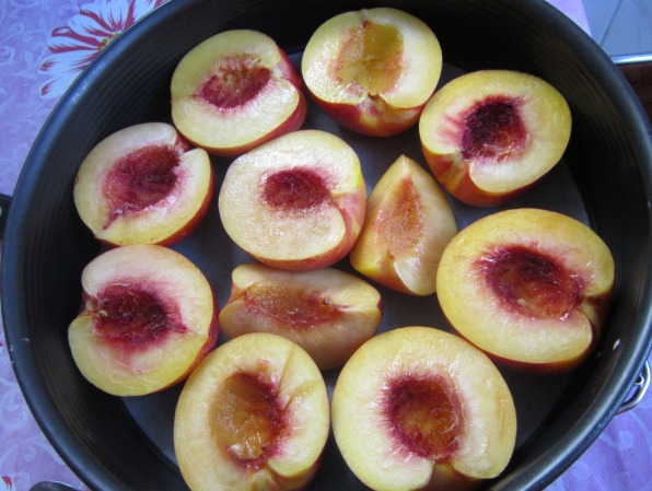 Tarta cu nectarine