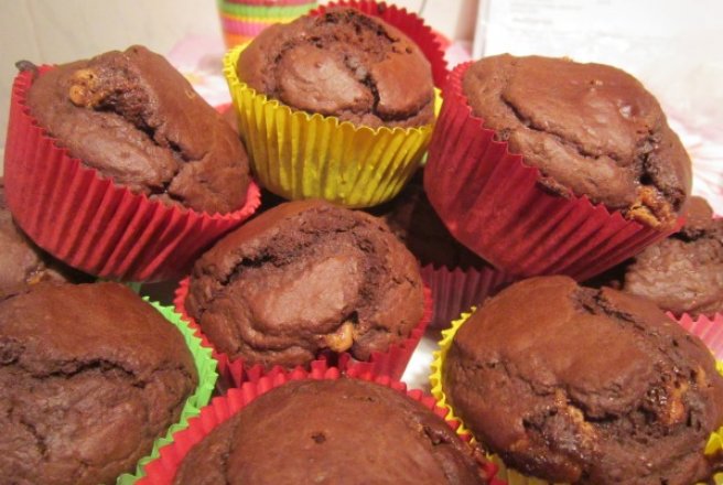 Cupcakes cu ciocolata (reteta olandeza)