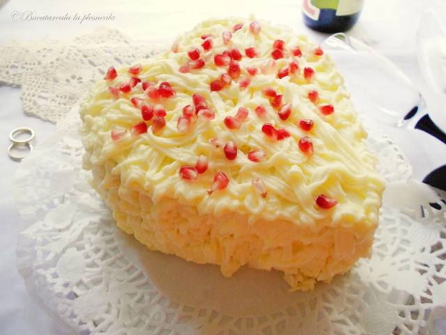 Champagne cake - Tort cu sampanie