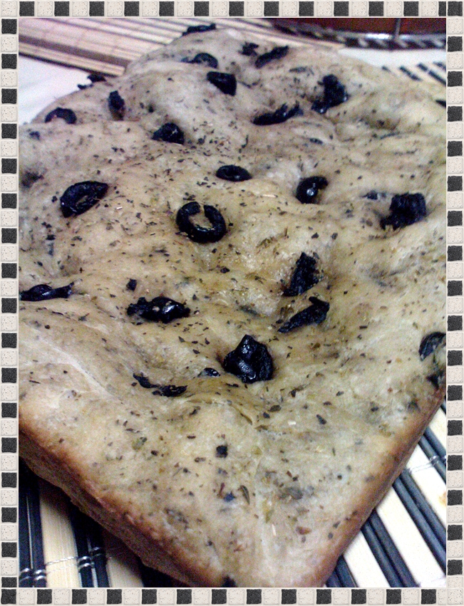 Focaccia cu masline