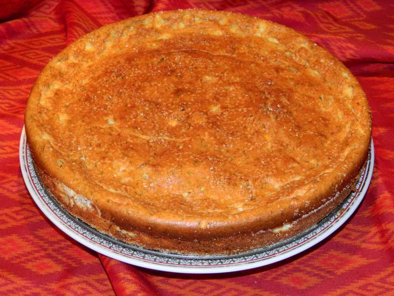 Tarta cu urda si branza de burduf