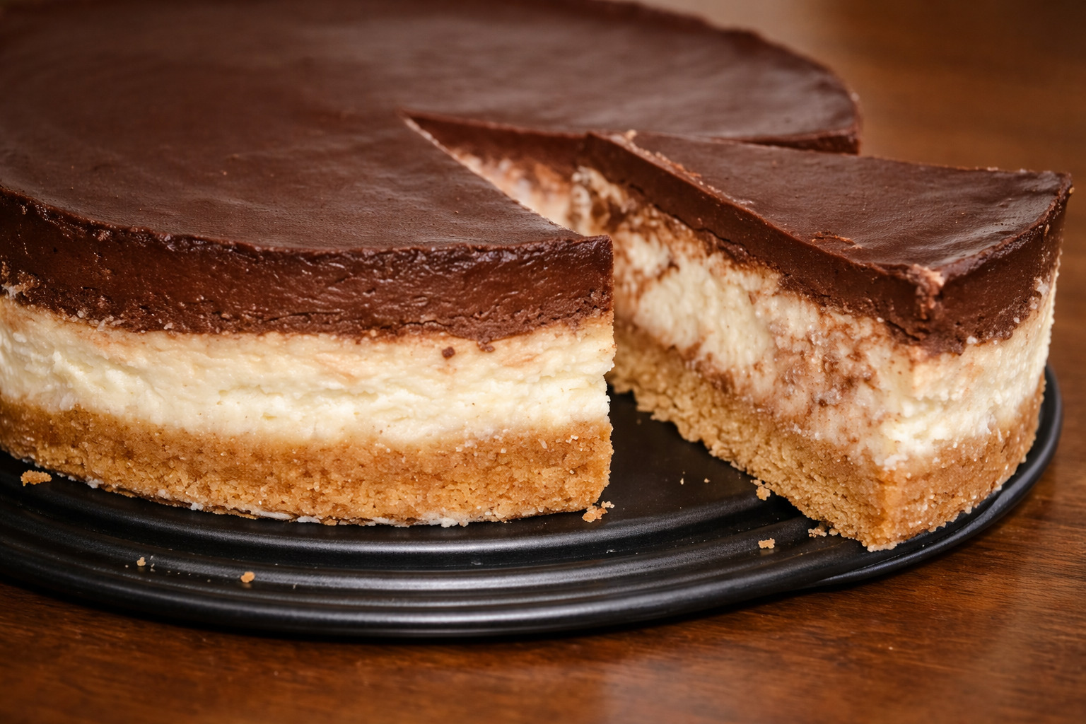 Cheesecake cu ciocolata