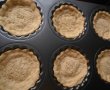 Tarte cu crema de ciocolata si zmeura-10