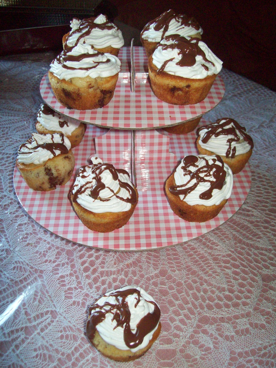 Briose cu crema de mascarpone