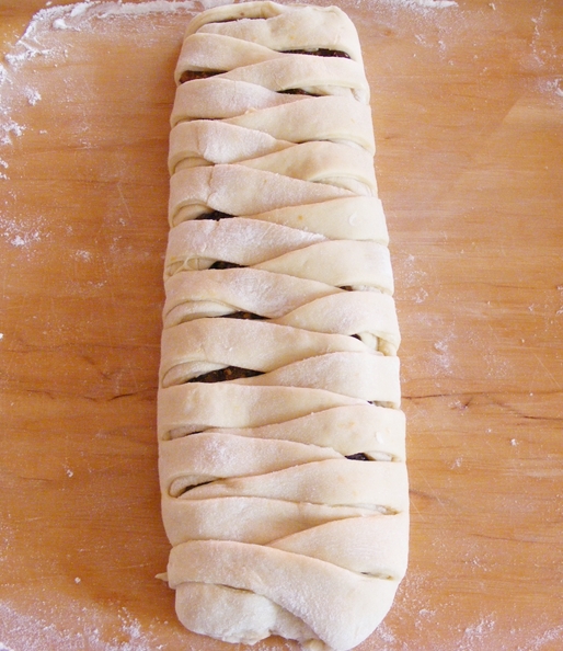 Strudel cu prune