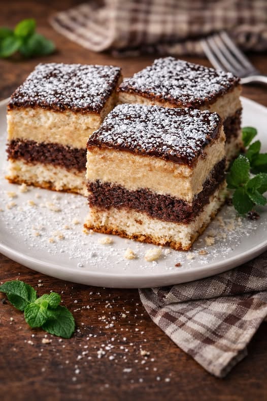 Prajitura cu nuca de cocos,biscuiti si crema de ness