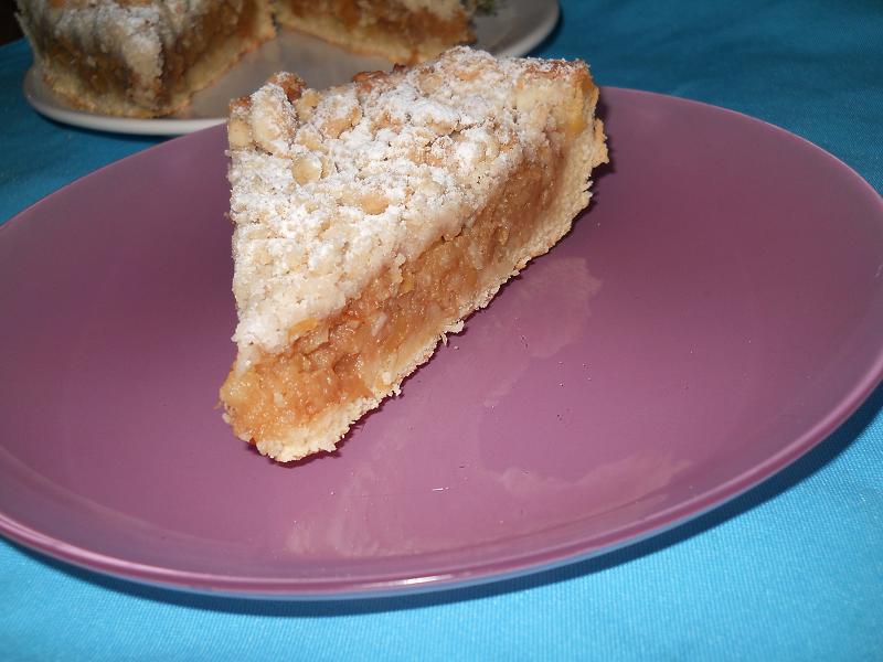 Tarta cu mere si crumble